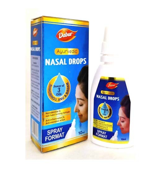 Dabur Ayurvedic Nasal Drops Spray Format 10ml